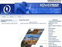 Tablet Screenshot of powertest.org