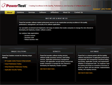 Tablet Screenshot of powertest.com
